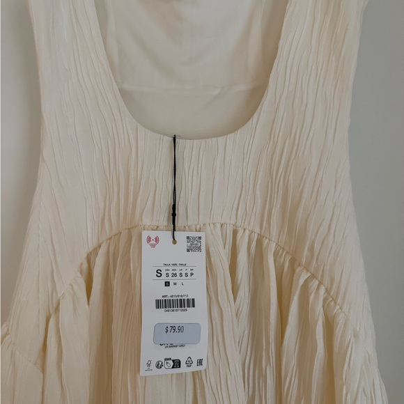 Zara Textured Strappy Dress - Picture 5 of 5